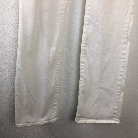 7 For All Mankind Womens Jeans, White Size 24 - Picture 3 of 8